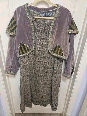 Curated Silk Dress Magnolia Pearl Reversible Velvet Silk Jacket